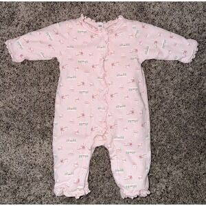 Baby Girl Outfit‎ Newborn Gap Y2K Pink Bunny  Outfit Holiday Collection 2004